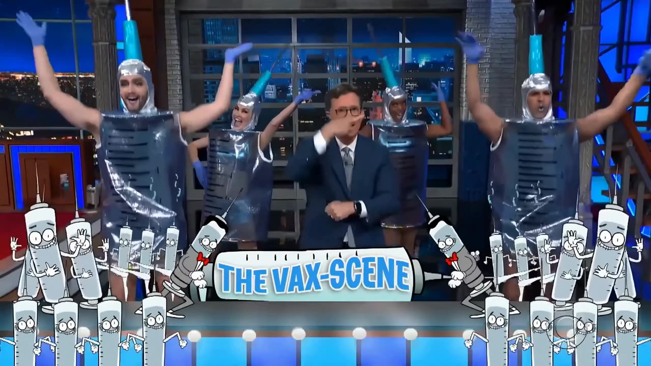 Stephen Colbert's Vomit-Inducing "The Vax-Scene" (Remastered to 4K/60fps)
