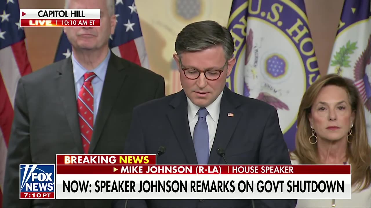 Speaker Johnson EXPOSES What Democrats Are PRIVATELY Admitting About the Shutdown