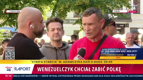 Protest. Wenezuelczyk uczył używać kardamon w Toruniu