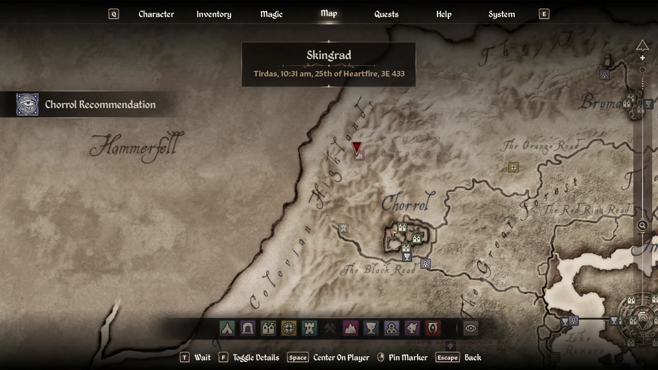 Late time in Oblivion Remastered Master Diff