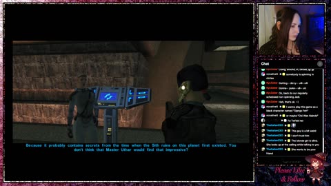 SunkerMaiden Plays - Star Wars: Knights of the Old Republic Part Korriban Evil School