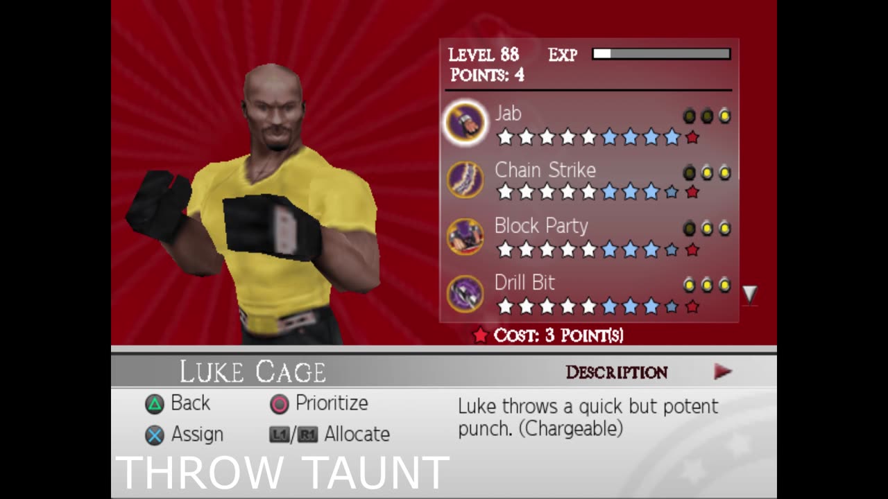 Ultimate Alliance 2 Luke Cage Voicelines