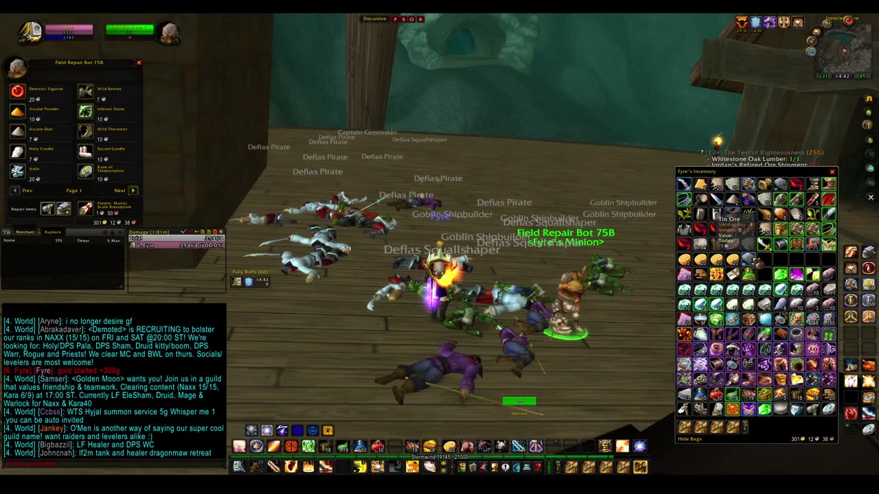 Turtle wow - Dead Mines - Paladin POV