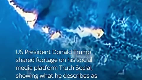 US forces strike third alleged drug vessel killing three, Trump ...