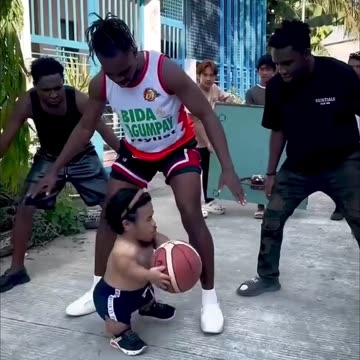 "Shortest Baller on the Court Steals the Show!"