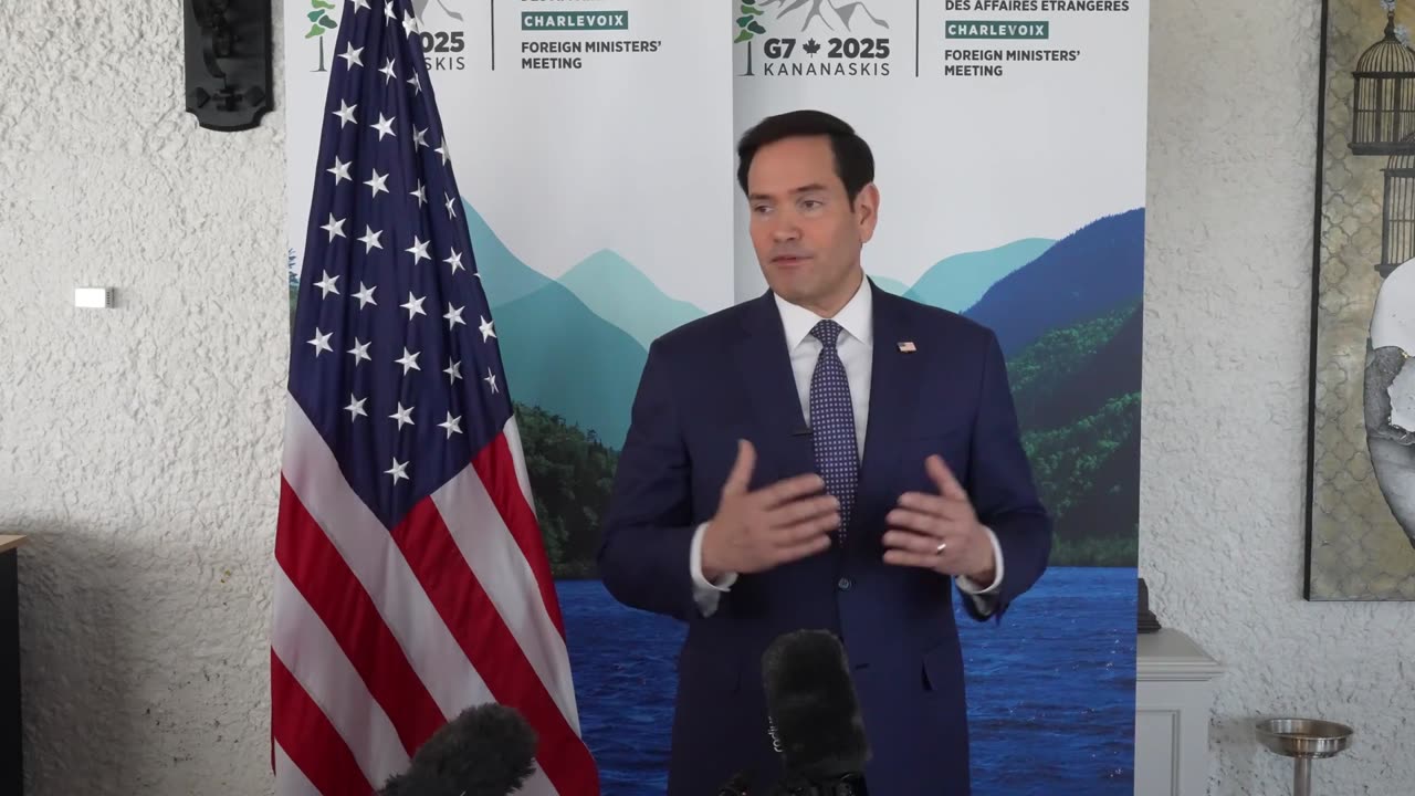 Marco Rubio Remarks to the Press at Fairmont le Manoir Richelieu, Charlevoix, Canada