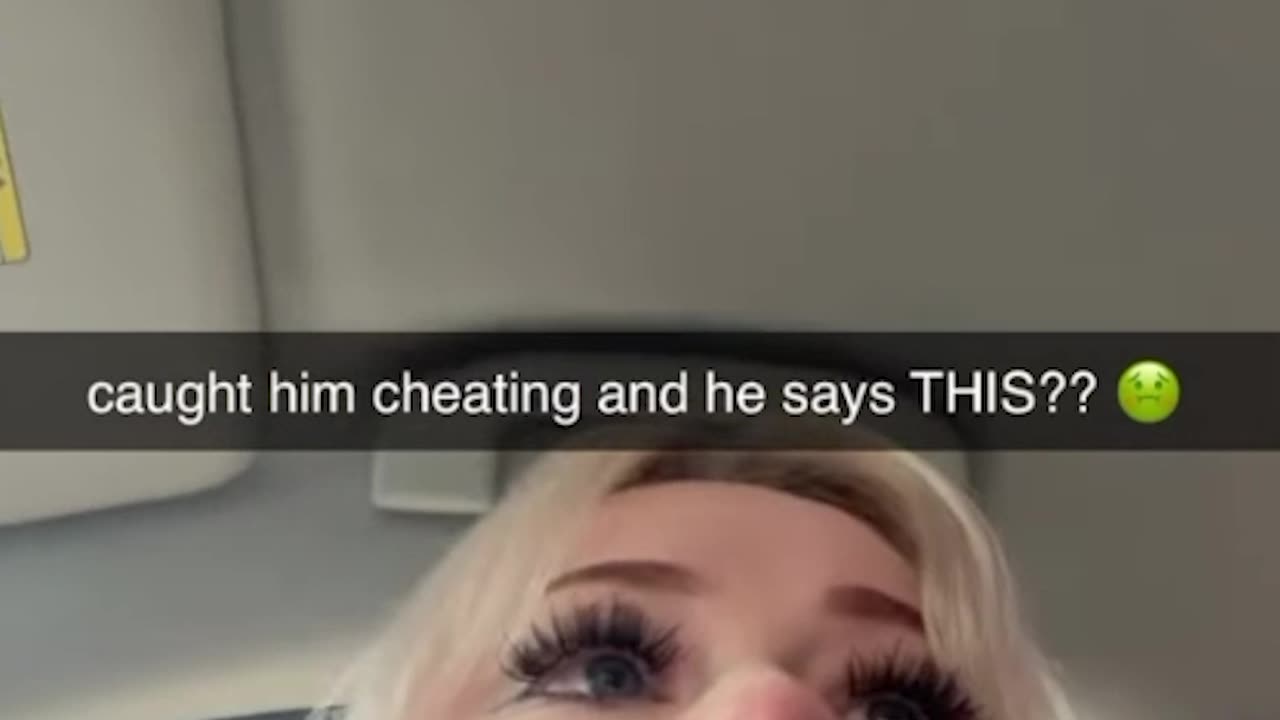 WORST excuse for cheating...