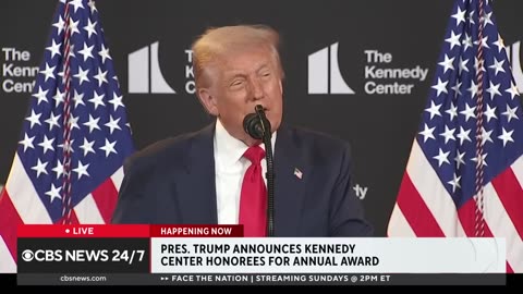 Trump announces Strait, Gaynor, Stallone, KISS and Crawford as 2025 Kennedy Center Honorees