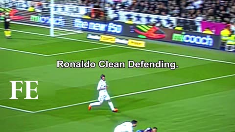 cristiano ronaldo defending
