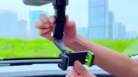 Meet the Rotatable Sun Visor Phone Holder – your car's new best friend!