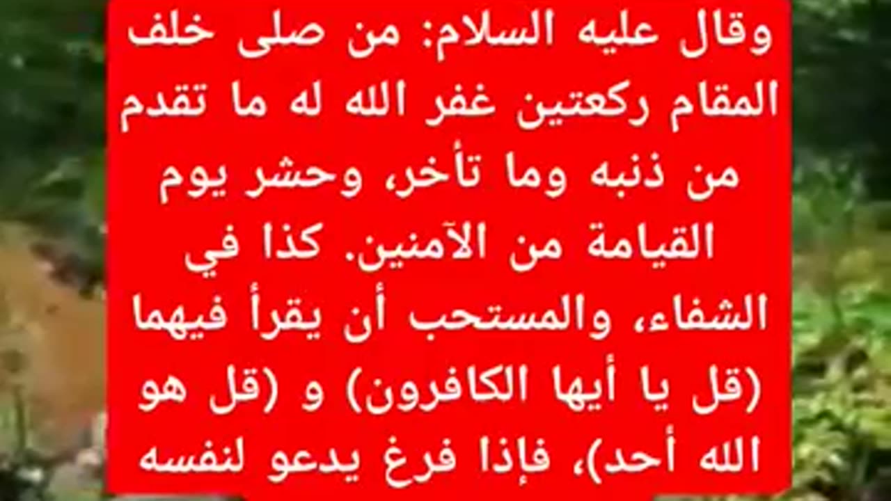 ماذا يقال عند ماقام سيدنا ابراهيم؟