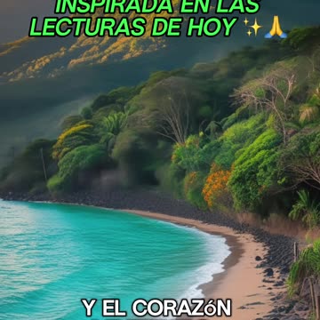 🙏✨Oración Inspirada en las Lecturas de Hoy ✨🙏