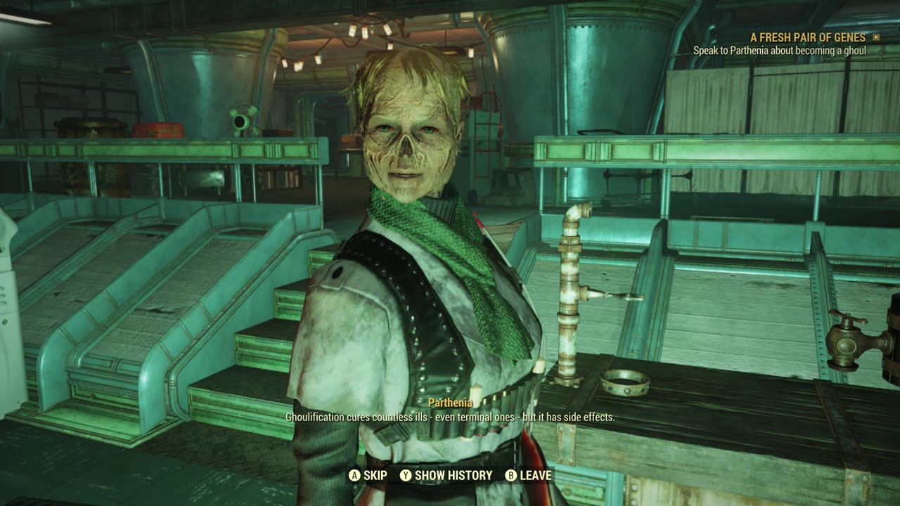 Becoming a ghoul