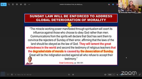 Sunday Vs. 7th day Sabbath Controversy around Charlie Kirk etc