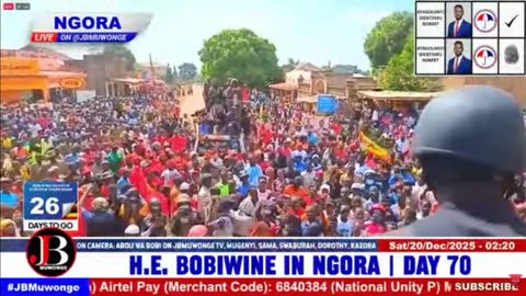 Bobi Wine Heads to Ngora & Bukedea