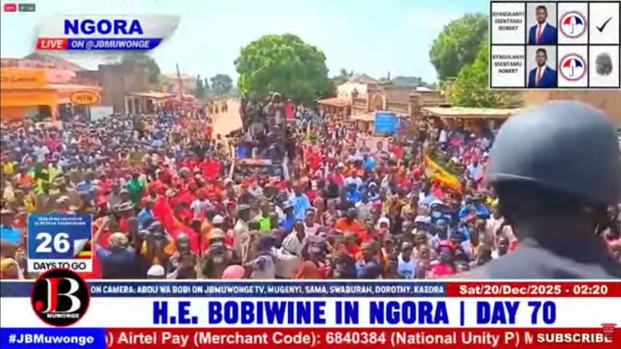 Bobi Wine Heads to Ngora & Bukedea