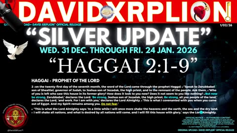 David XRPLion "IT IS" Part 1 - SILVER UPDATE PRICE IS GOING TO... Must Watch Trump News