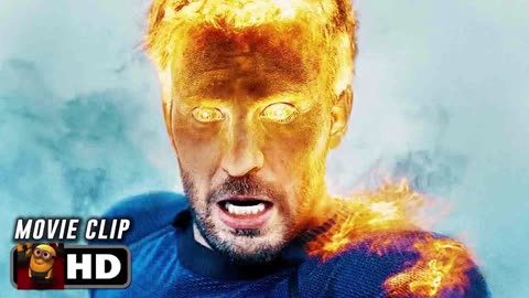 Human Torch Vs Pyro Fight Scene _ DEADPOOL & WOLVERINE (2024) Movie CLIP HD