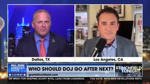 WHO SHOULD THE DOJ GO AFTER NEXT?
			