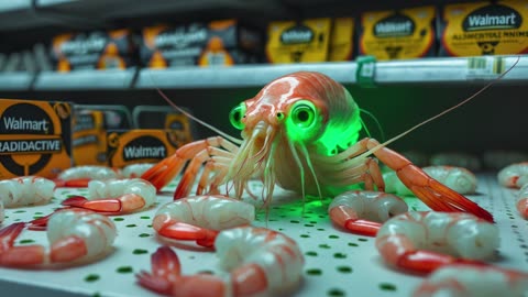 Radio Active Shrimp From Wal-Mart - Song