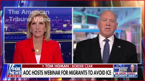 Tom Homan Prepares Criminal Case Against AOC as She Dares Him to Try It