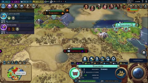 Civs 6 Coast to Coast: Journey To Connecting The Dots