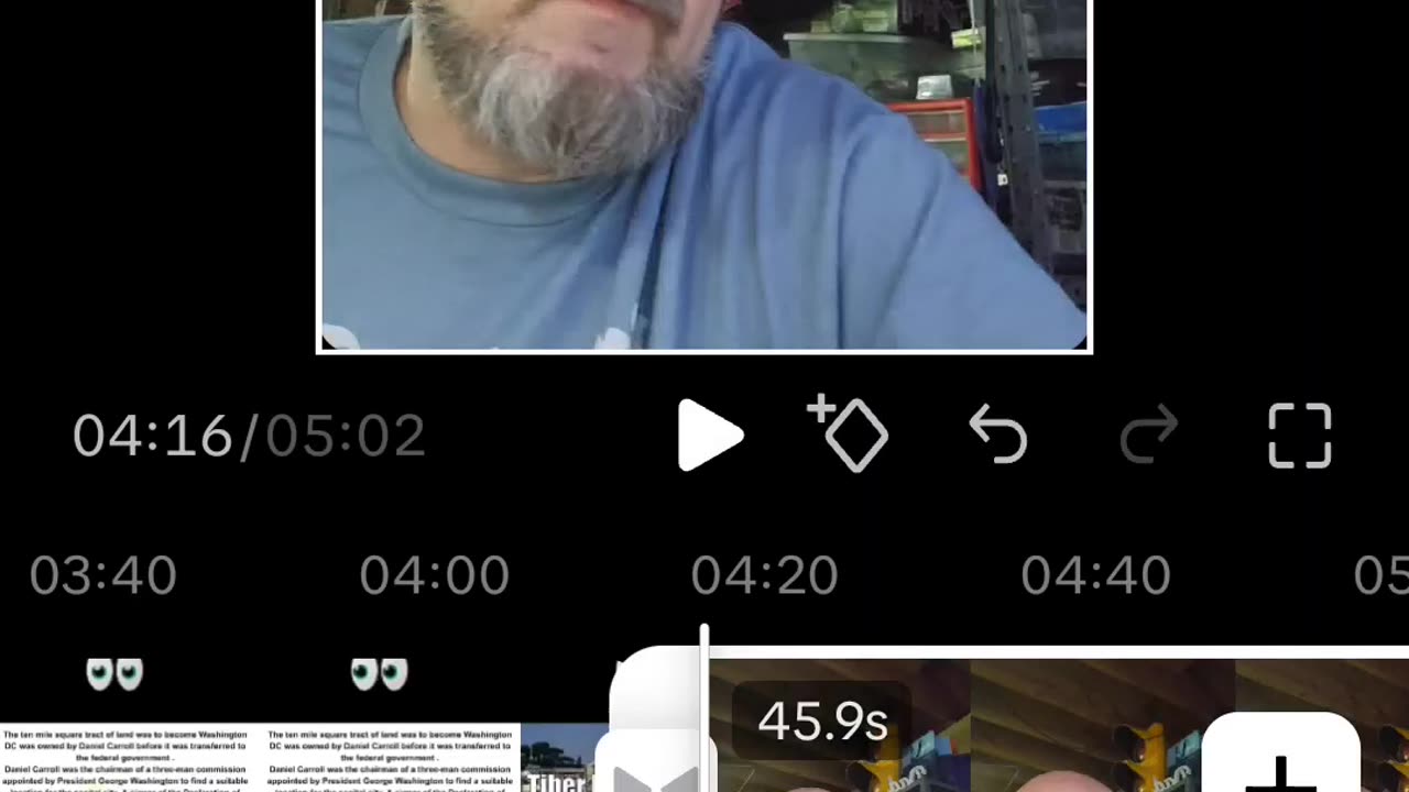 Making the video 6,21,2025