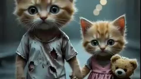 poor cat works hard to make his sister s true 😪😪 #StrugglingCat #HardworkingKitty #CatHustle