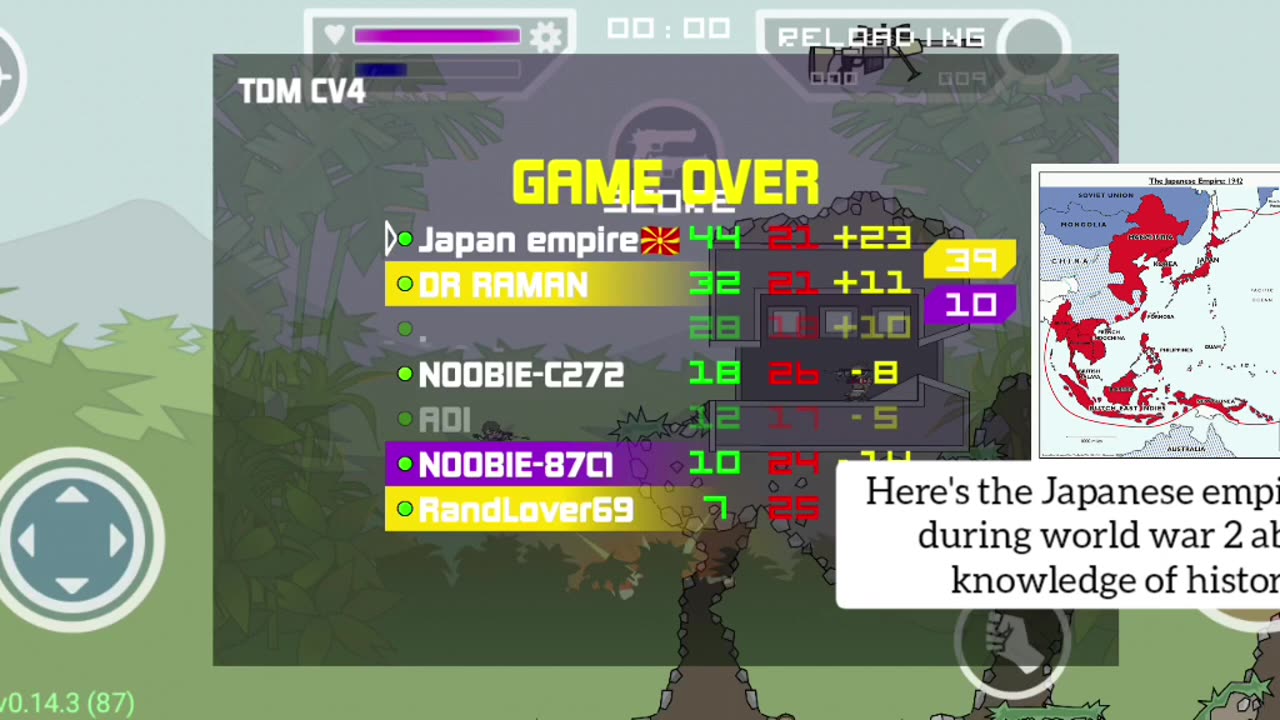 MiniMilitia Japanese player 🇯🇵 Vs India pro player challenge match