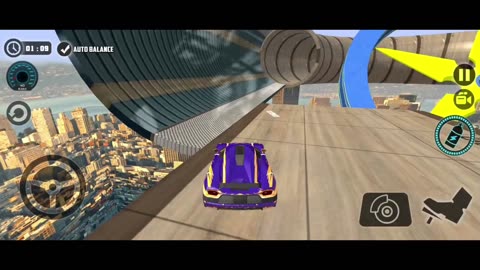 Kraze Ramp Car Stunts Racing 2025 - Impossible Tracks Car Mega Tracks Simulator 3D: Android Gameplay