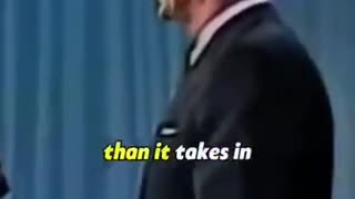 Ronald Reagan: "We don’t have inflation because the people are living too well"