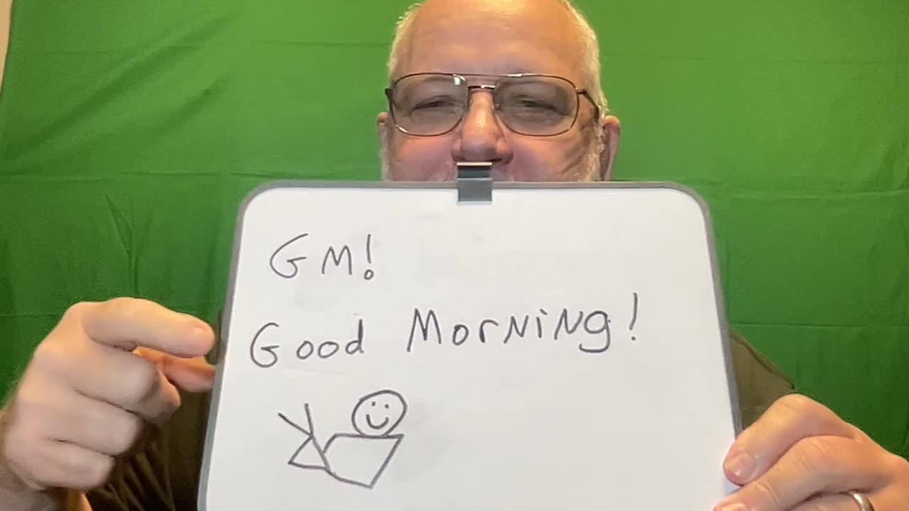 Good Morning RUMBLE!!!!!