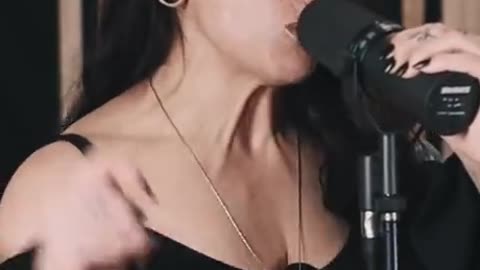 Woman Got Crazy Deep Vocal Chords!
