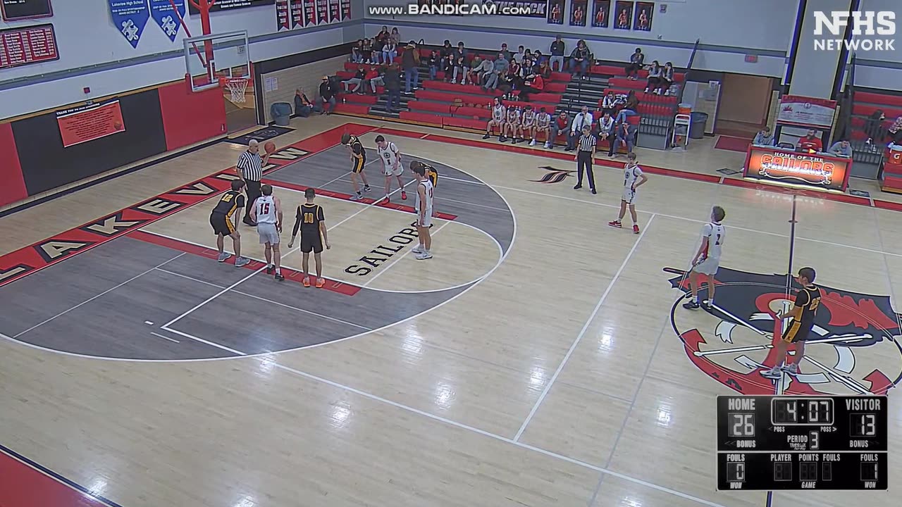 JANUARY 28 2025 HIGH SCHOOL BASKETBALL: LAKEVIEW VS KEYSTONE PART 6