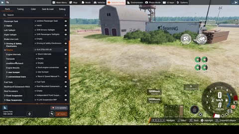 #2 Testing new cars in BEAM ng