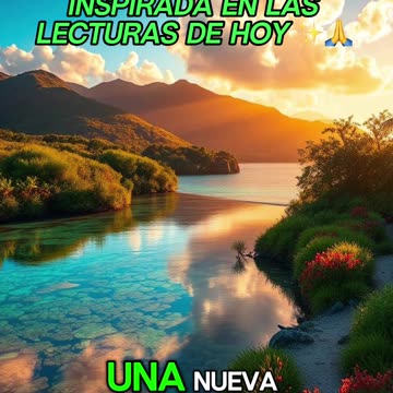 🙏✨Oración Inspirada en las Lecturas de Hoy ✨🙏