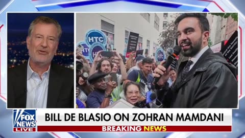 Bill de Blasio Calls Socialist Mamdani Sane and Practical