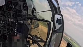 Ukrainian Fighter Pilot Working to Out-Maneuver Russian SAM