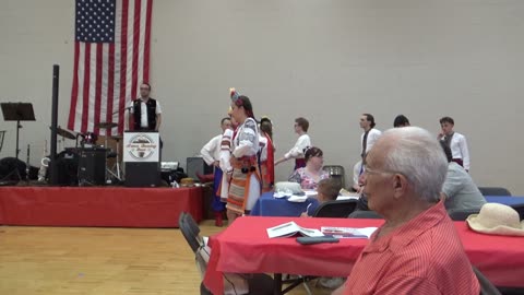 2025 Czech And Slovak Folk Festival, Sokol Detroit, Kolomeyka Ukranian Dance Ensemble, Part 06