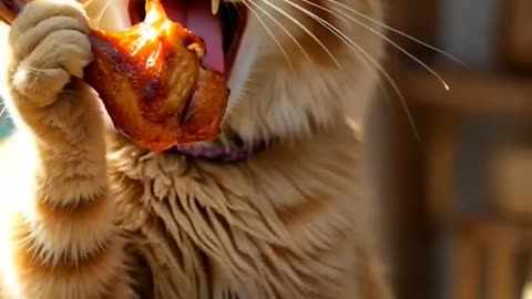 Orange cat 😺 is very dangerous 😂 #catlover #cats #catshorts