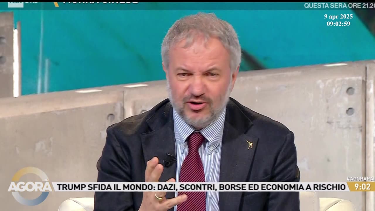 Claudio Borghi Aquilini Si continua con i Dazi 09-04-2025