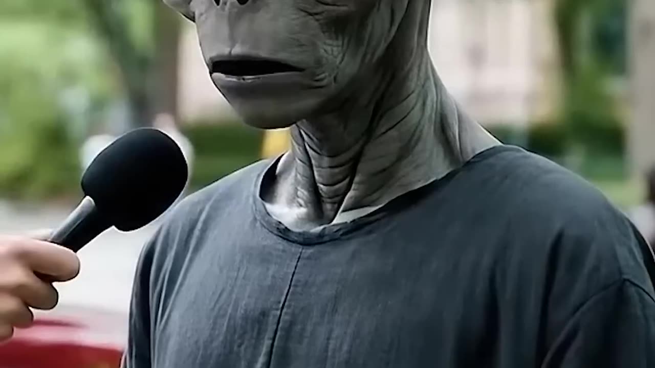 Interviewing Aliens on the Street