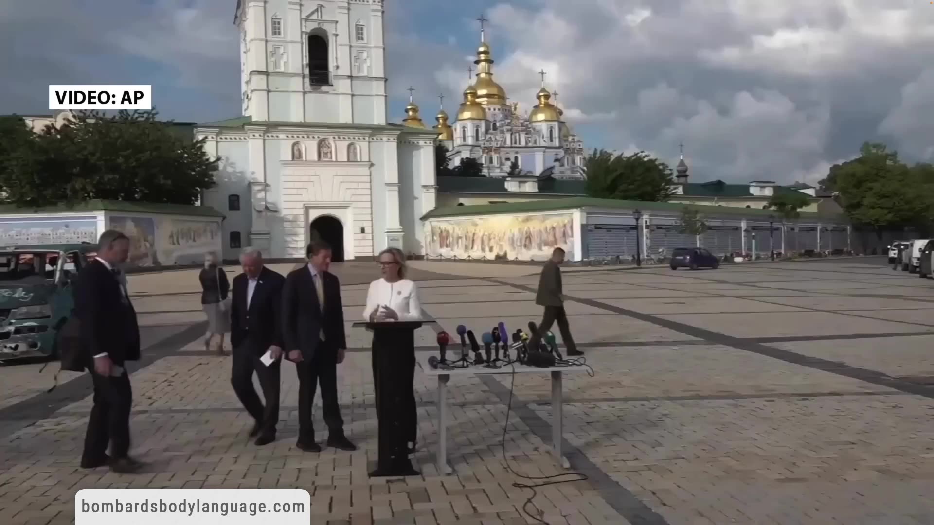 Body Language - Lindsey Graham & Ukraine Escalation