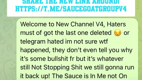 THEY DELETED MY LAST TELEGRAM CHANNEL! 🤦🏽‍♂️ IDK WHY 🤷🏽‍♂️ JOIN MY NEW ONE LINK IN DESCRIPTION!