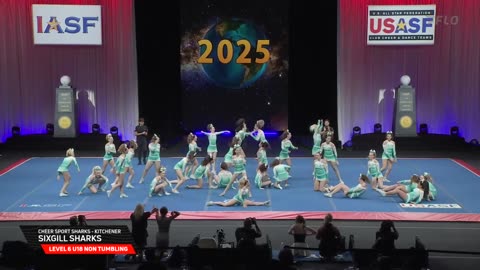 CheerSport SixGill Sharks Worlds 2025 Semi Finals