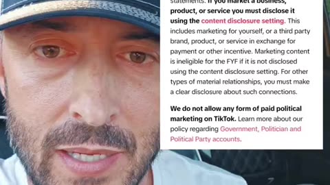 Left wing influencer connections to dark money broke Tiktok guidelines