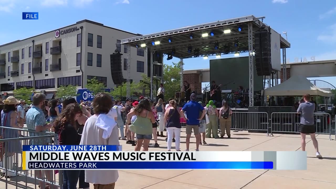 June 21, 2025 - A Preview of Fort Wayne's Middle Waves Music Festival
