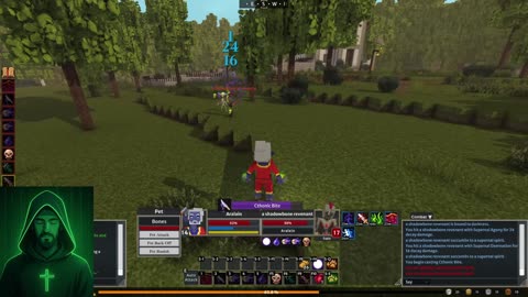 Adrullan Online Adventure - Necromancer Combat