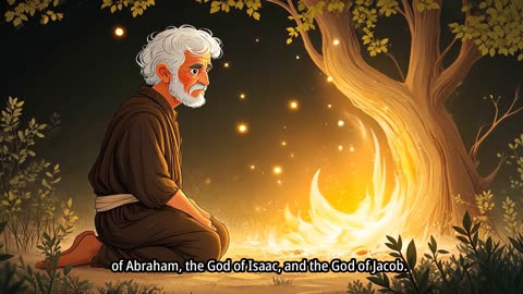 🔥 Moses and the Burning Bush | Bible Story for Kids