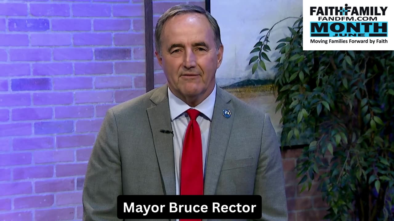Mayor of Clearwater Support for Faith & Family